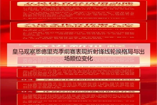 皇马观察恩德里克季前赛表现折射锋线轮换格局与出场顺位变化